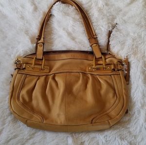 B. Makowsky Leather Shoulder Purse
